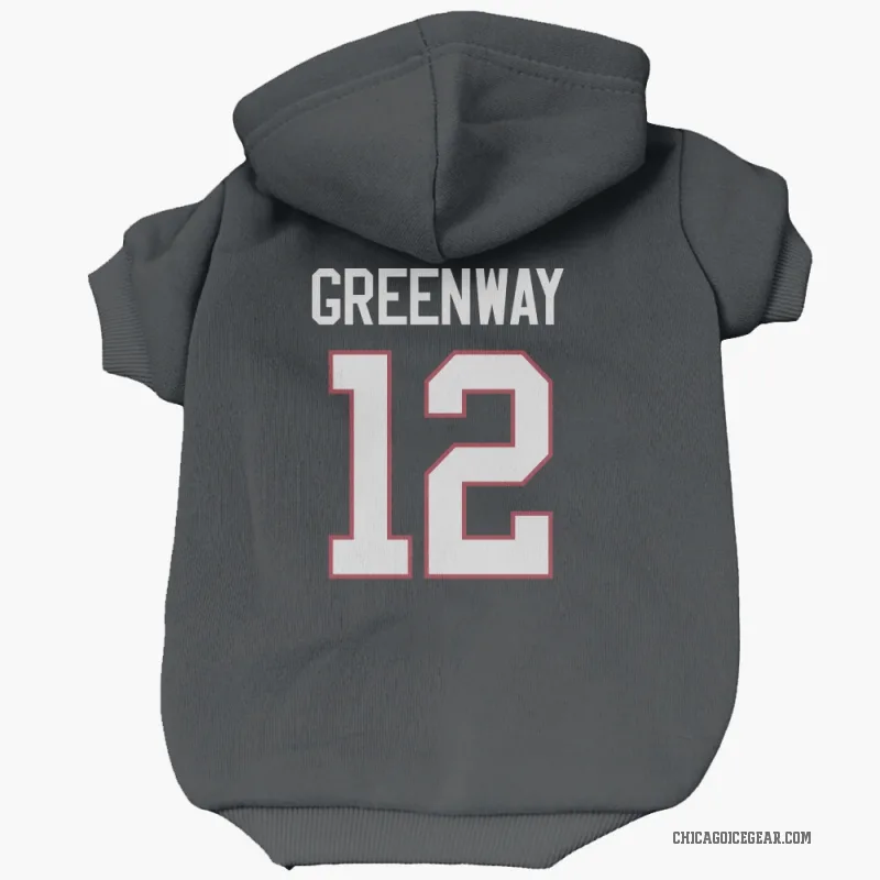 Jordan Greenway  Black Chicago Blackhawks  Cat & Dog Pet Hoodie