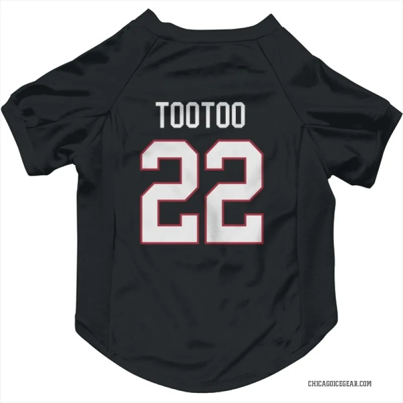 Jordin Tootoo  Black Chicago Blackhawks  Cat & Dog Pet Jersey