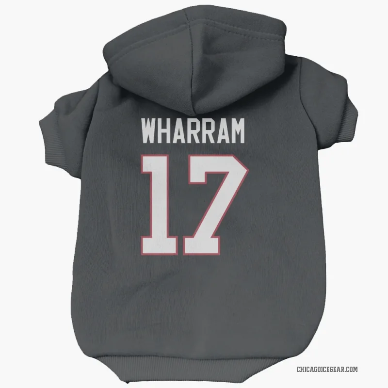 Kenny Wharram  Black Chicago Blackhawks  Cat & Dog Pet Hoodie
