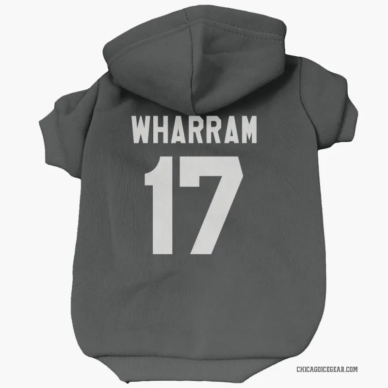 Kenny Wharram  Black White Chicago Blackhawks  Cat & Dog Pet Hoodie