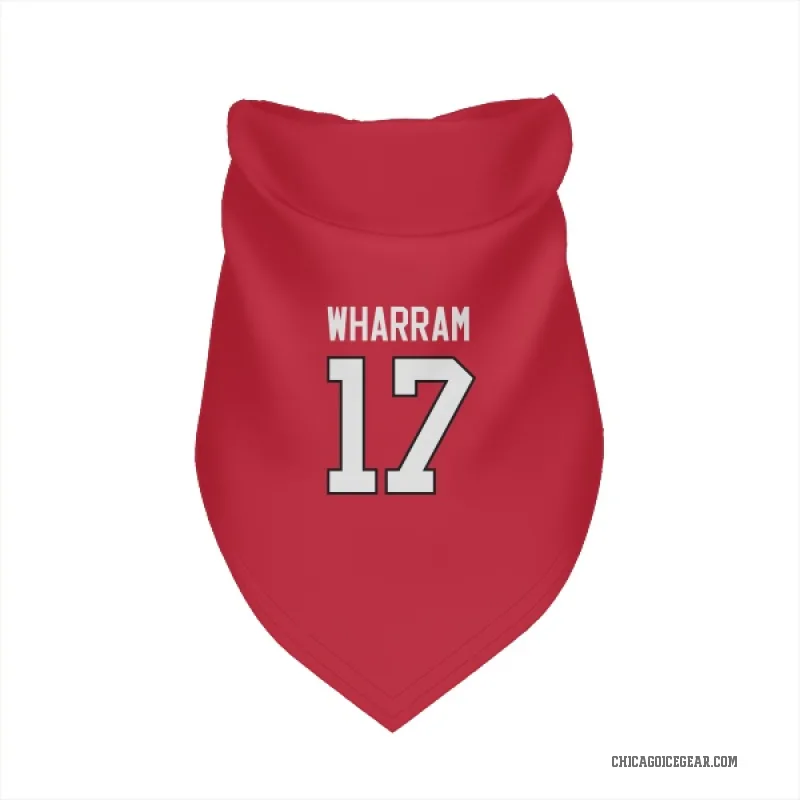 Kenny Wharram  Red Chicago Blackhawks  Cat & Dog Pet Bandana