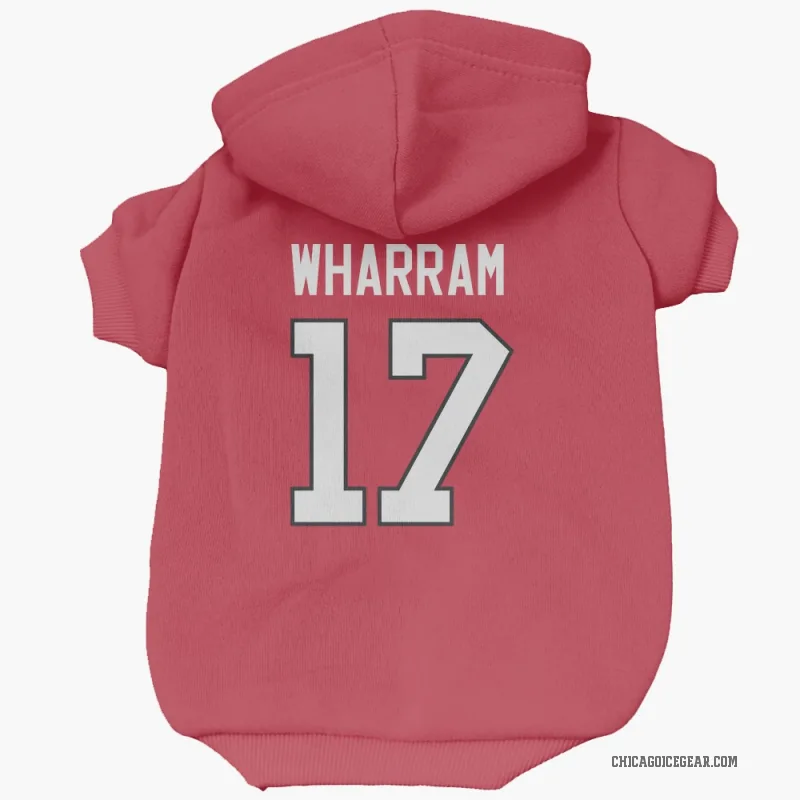 Kenny Wharram  Red Chicago Blackhawks  Cat & Dog Pet Hoodie