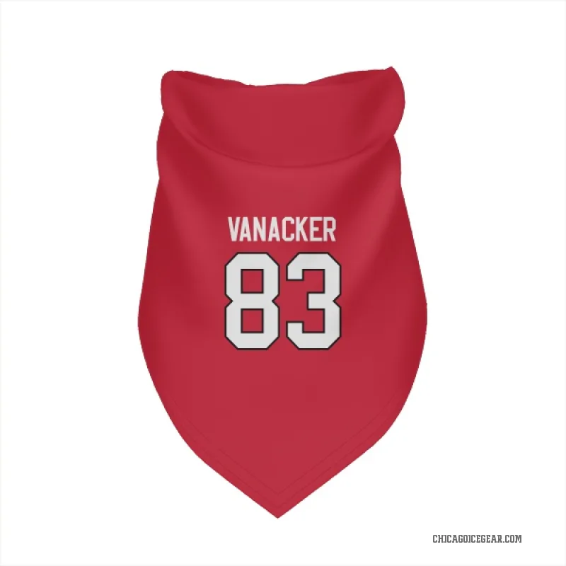 Marek Vanacker  Red Chicago Blackhawks  Cat & Dog Pet Bandana