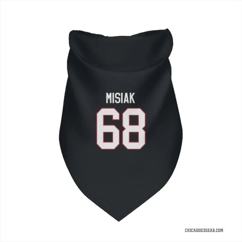 Martin Misiak  Black Chicago Blackhawks  Cat & Dog Pet Bandana