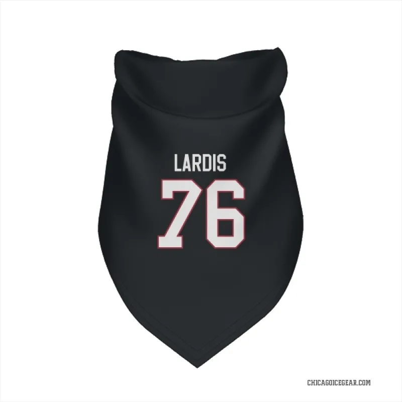 Nick Lardis  Black Chicago Blackhawks  Cat & Dog Pet Bandana