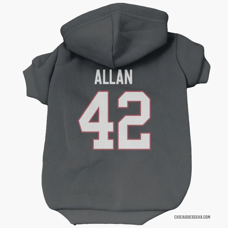 Nolan Allan  Black Chicago Blackhawks  Cat & Dog Pet Hoodie