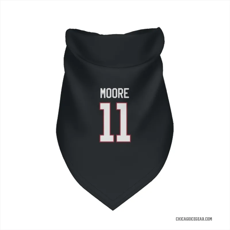 Oliver Moore  Black Chicago Blackhawks  Cat & Dog Pet Bandana
