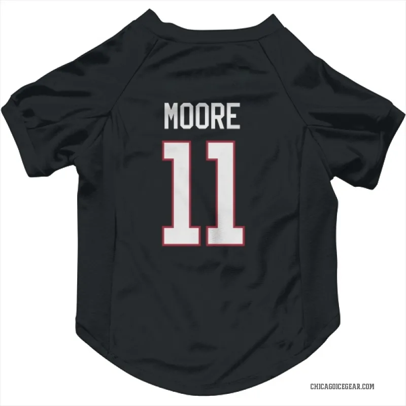 Oliver Moore  Black Chicago Blackhawks  Cat & Dog Pet Jersey