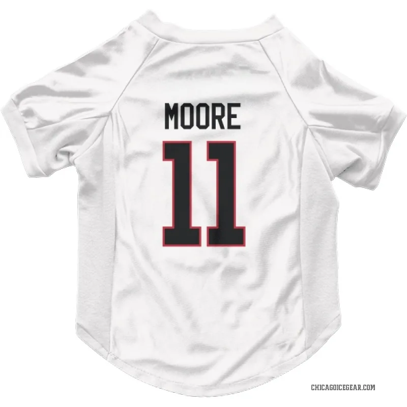 Oliver Moore  White Chicago Blackhawks  Cat & Dog Pet Jersey