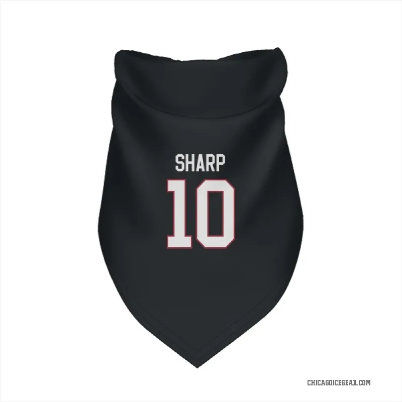 Patrick Sharp  Black Chicago Blackhawks  Cat & Dog Pet Bandana