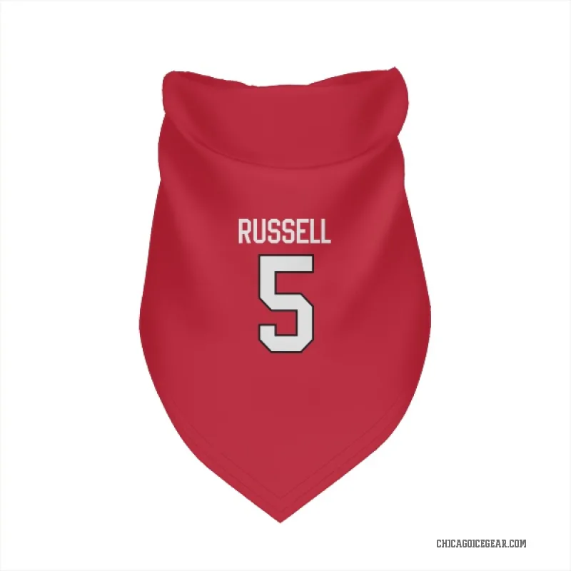 Phil Russell  Red Chicago Blackhawks  Cat & Dog Pet Bandana
