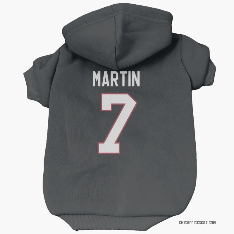 Pit Martin  Black Chicago Blackhawks  Cat & Dog Pet Hoodie