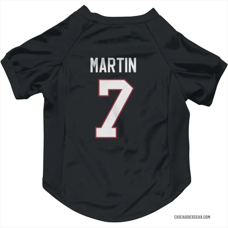 Pit Martin  Black Chicago Blackhawks  Cat & Dog Pet Jersey