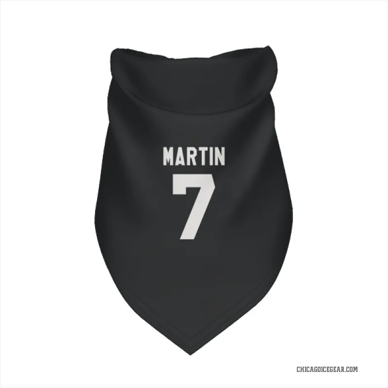 Pit Martin  Black White Chicago Blackhawks  Cat & Dog Pet Bandana