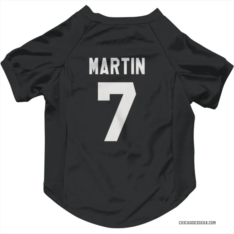 Pit Martin  Black White Chicago Blackhawks  Cat & Dog Pet Jersey