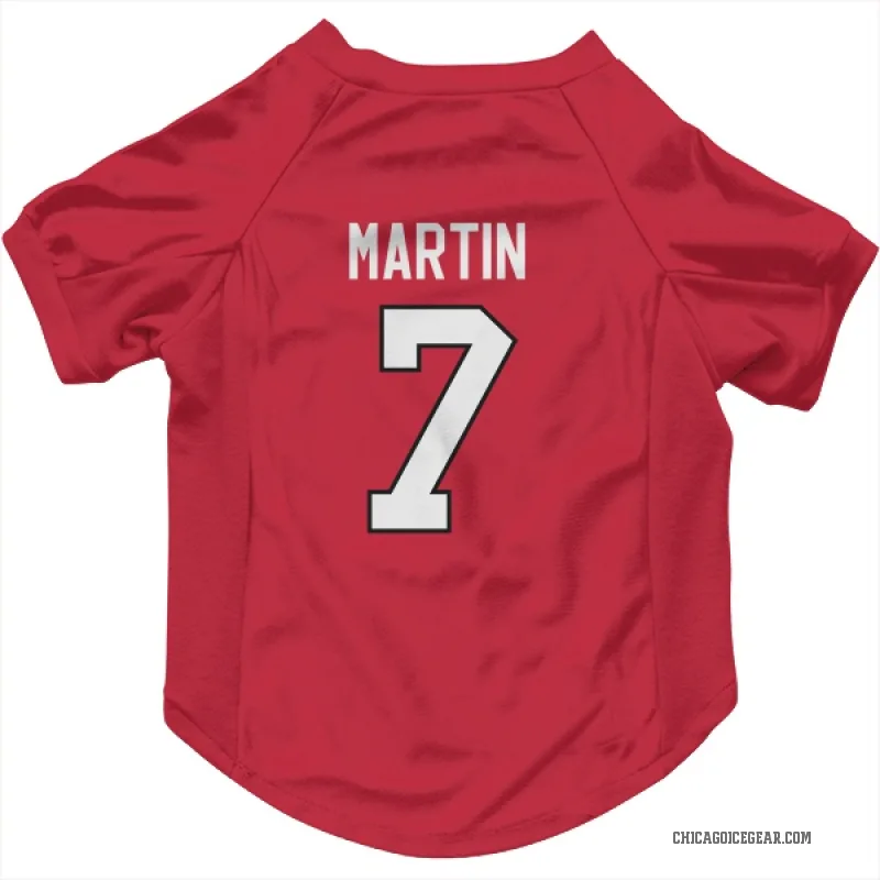 Pit Martin  Red Chicago Blackhawks  Cat & Dog Pet Jersey