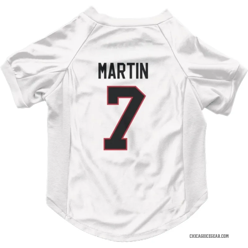 Pit Martin  White Chicago Blackhawks  Cat & Dog Pet Jersey