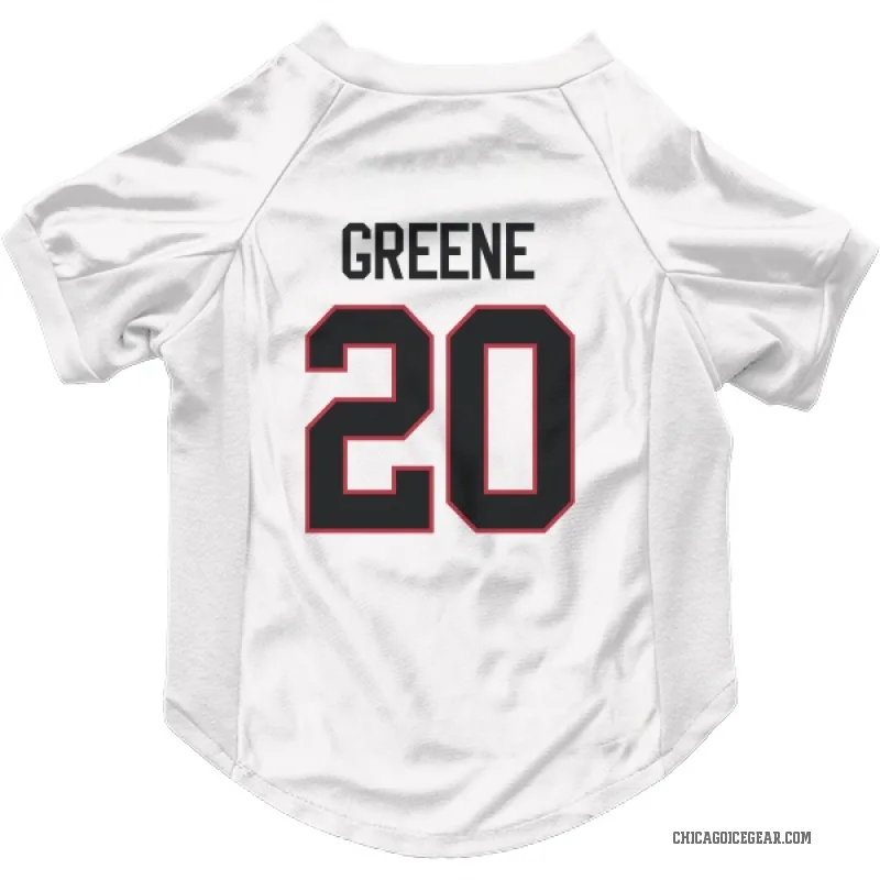 Ryan Greene  White Chicago Blackhawks  Cat & Dog Pet Jersey