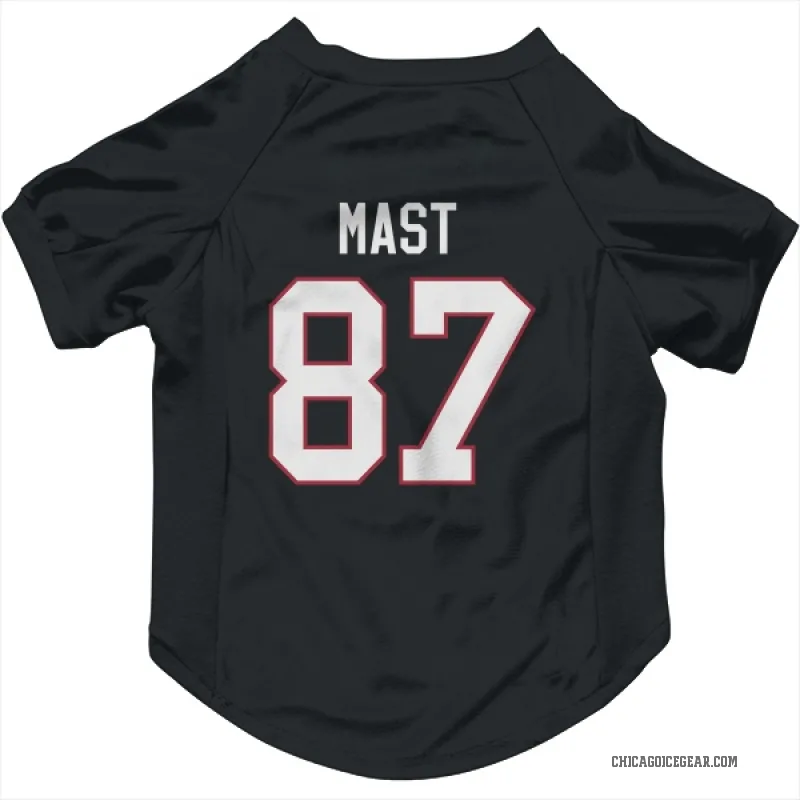 Ryan Mast  Black Chicago Blackhawks  Cat & Dog Pet Jersey