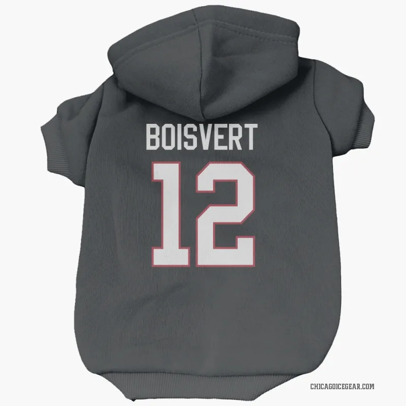 Sacha Boisvert  Black Chicago Blackhawks  Cat & Dog Pet Hoodie