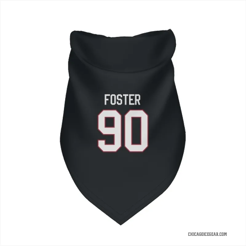 Scott Foster  Black Chicago Blackhawks  Cat & Dog Pet Bandana