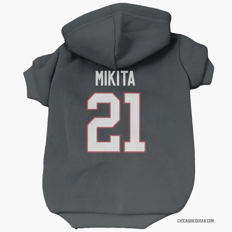 Stan Mikita  Black Chicago Blackhawks  Cat & Dog Pet Hoodie