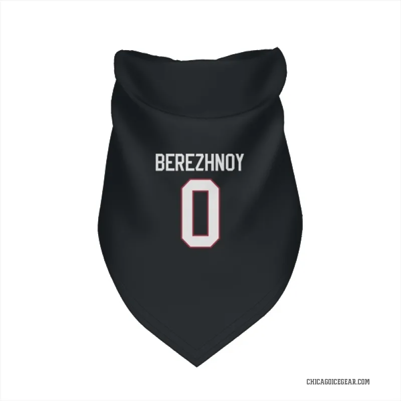 Stanislav Berezhnoy  Black Chicago Blackhawks  Cat & Dog Pet Bandana