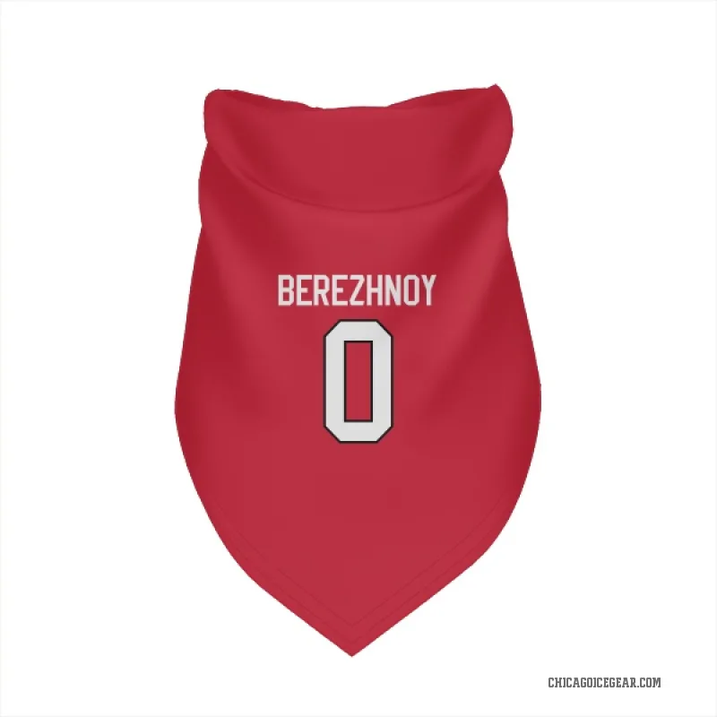 Stanislav Berezhnoy  Red Chicago Blackhawks  Cat & Dog Pet Bandana