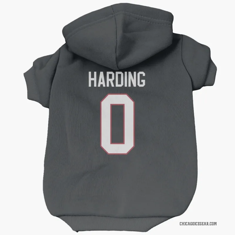 Taige Harding  Black Chicago Blackhawks  Cat & Dog Pet Hoodie