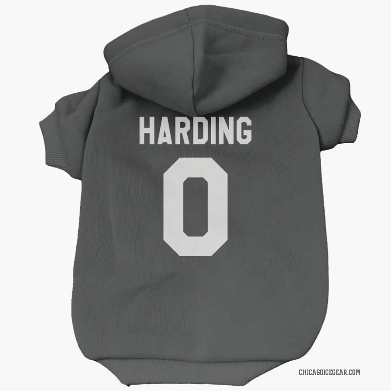 Taige Harding  Black White Chicago Blackhawks  Cat & Dog Pet Hoodie