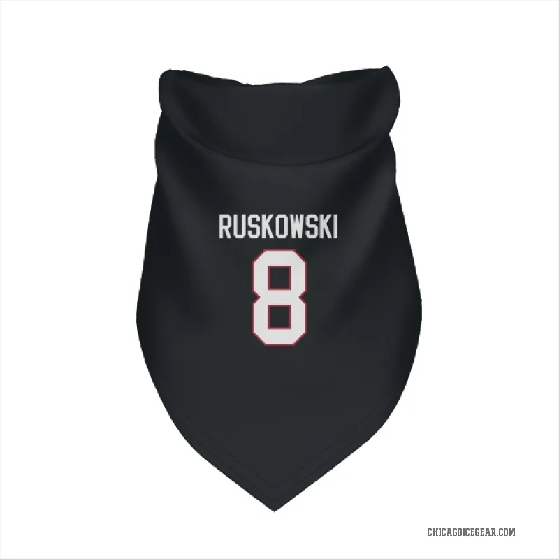 Terry Ruskowski  Black Chicago Blackhawks  Cat & Dog Pet Bandana
