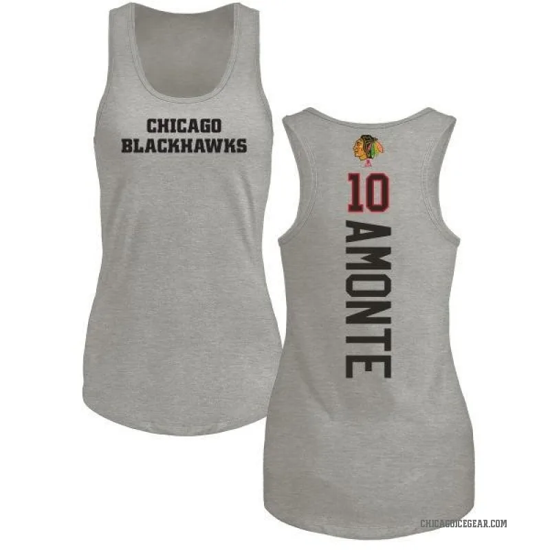 Tony Amonte Women's Ash Chicago Blackhawks Backer Tank Top -